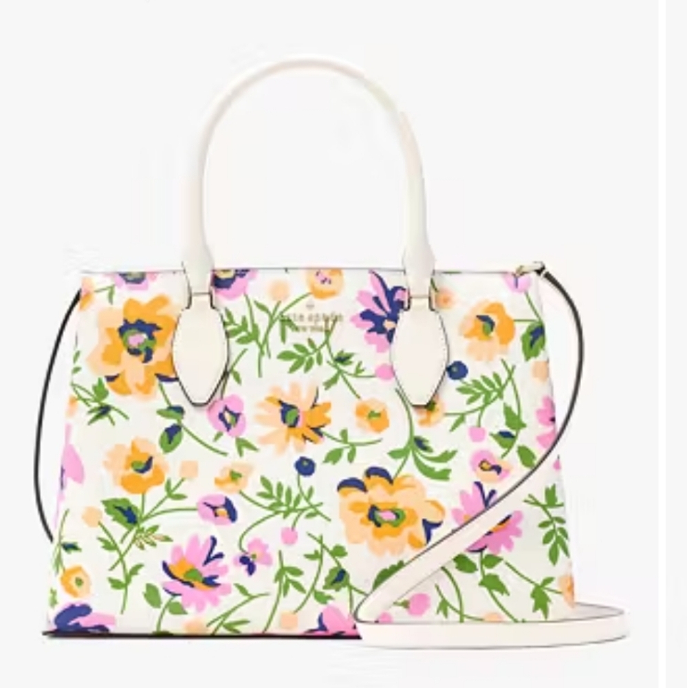 Rae Printed Medium Satchel